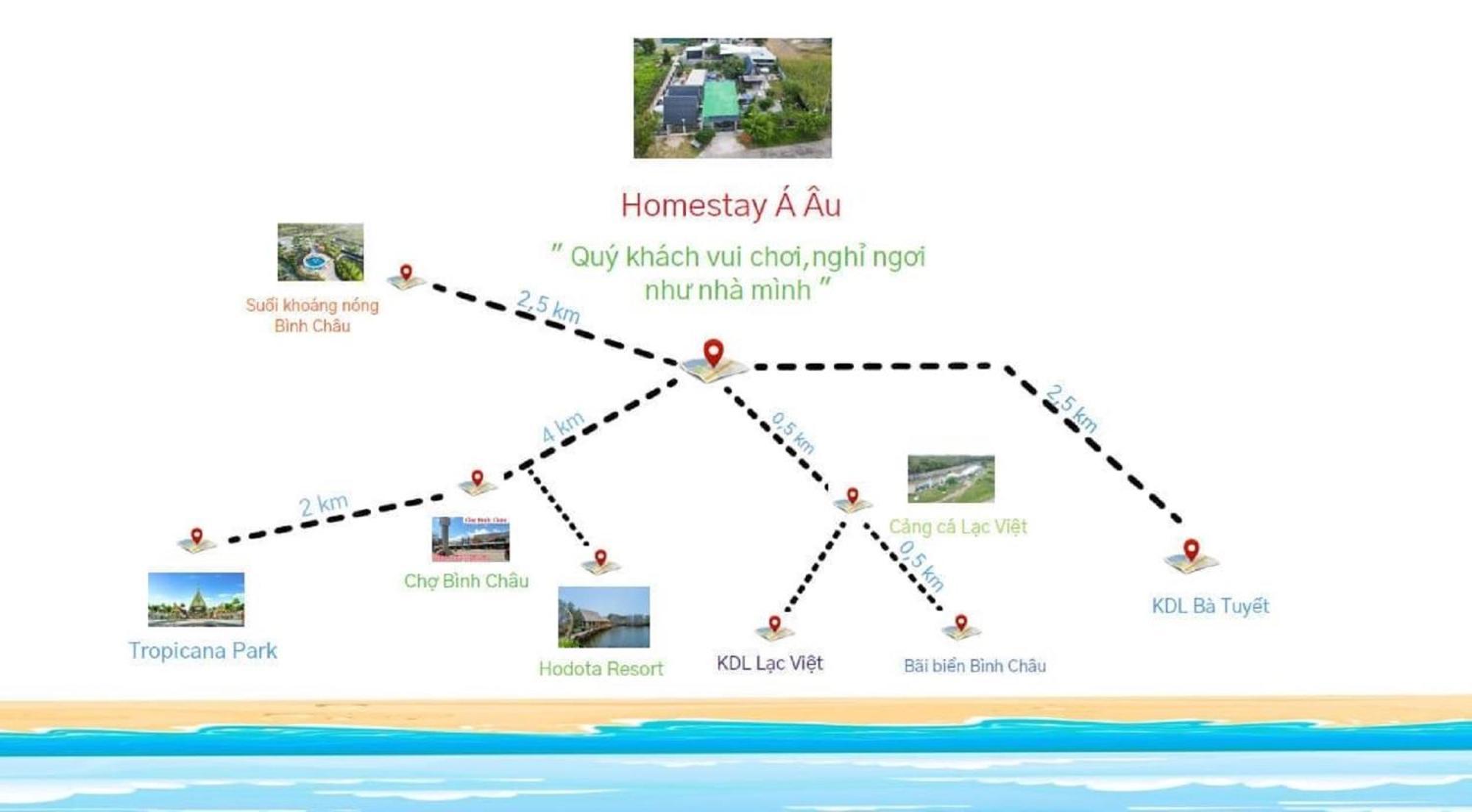 בין צ'או Homestay A Au Family מראה חיצוני תמונה